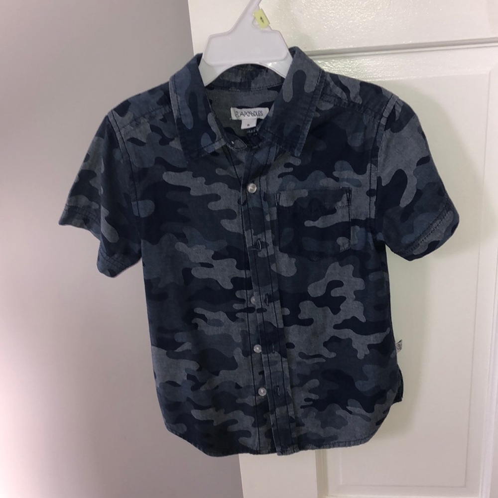 Toodler 5 short sleeve button down